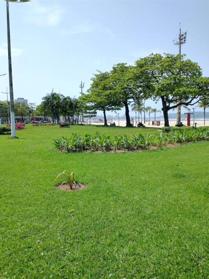 Apto Em Santos, Condominio Frente Ao Mar, Garagem, Internet 250Mb, Wifi E Netflix Gratis, Smart Tv, 1 Dorm Сантус Екстер'єр фото
