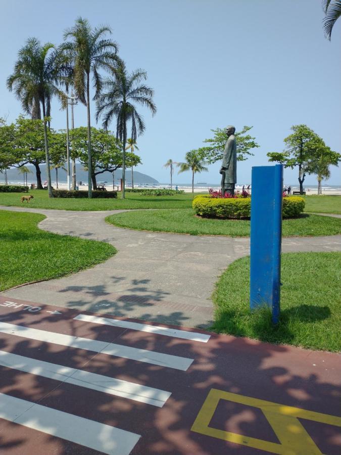 Apto Em Santos, Condominio Frente Ao Mar, Garagem, Internet 250Mb, Wifi E Netflix Gratis, Smart Tv, 1 Dorm Сантус Екстер'єр фото