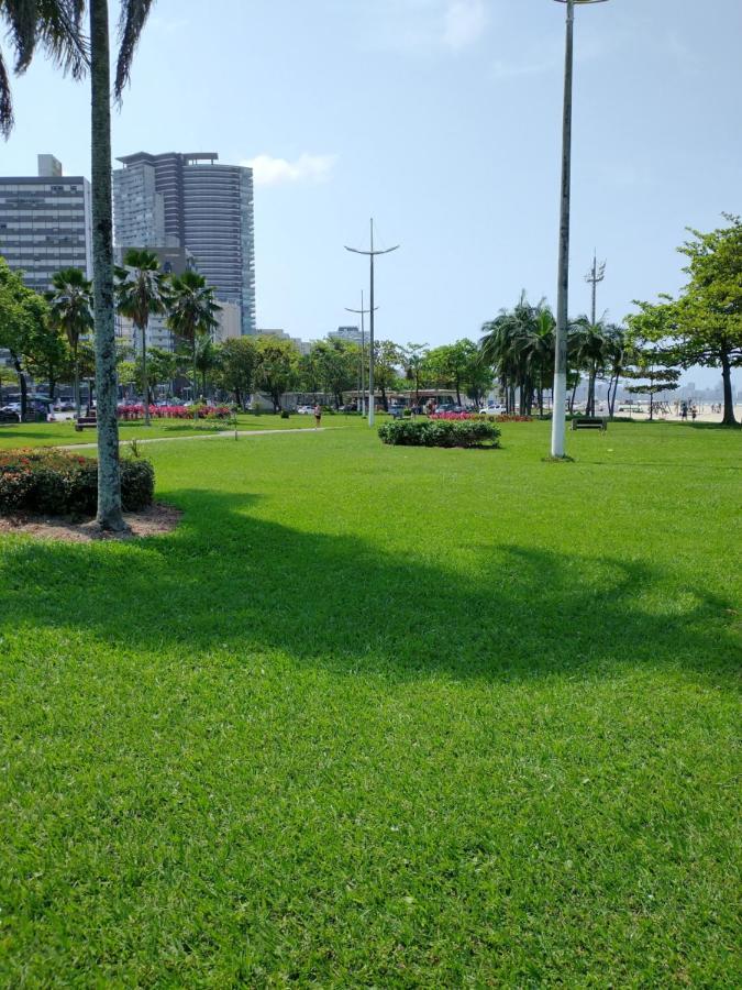 Apto Em Santos, Condominio Frente Ao Mar, Garagem, Internet 250Mb, Wifi E Netflix Gratis, Smart Tv, 1 Dorm Сантус Екстер'єр фото
