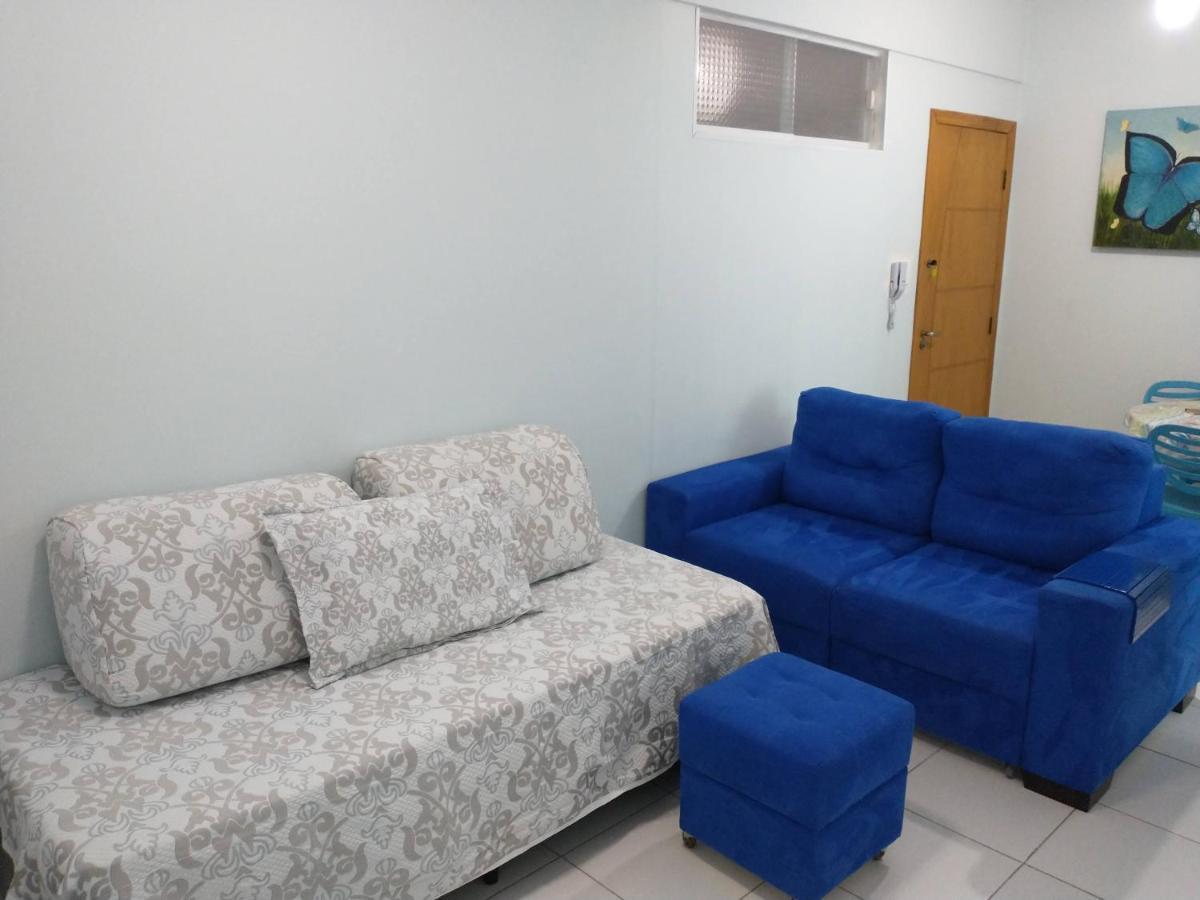 Apto Em Santos, Condominio Frente Ao Mar, Garagem, Internet 250Mb, Wifi E Netflix Gratis, Smart Tv, 1 Dorm Сантус Екстер'єр фото