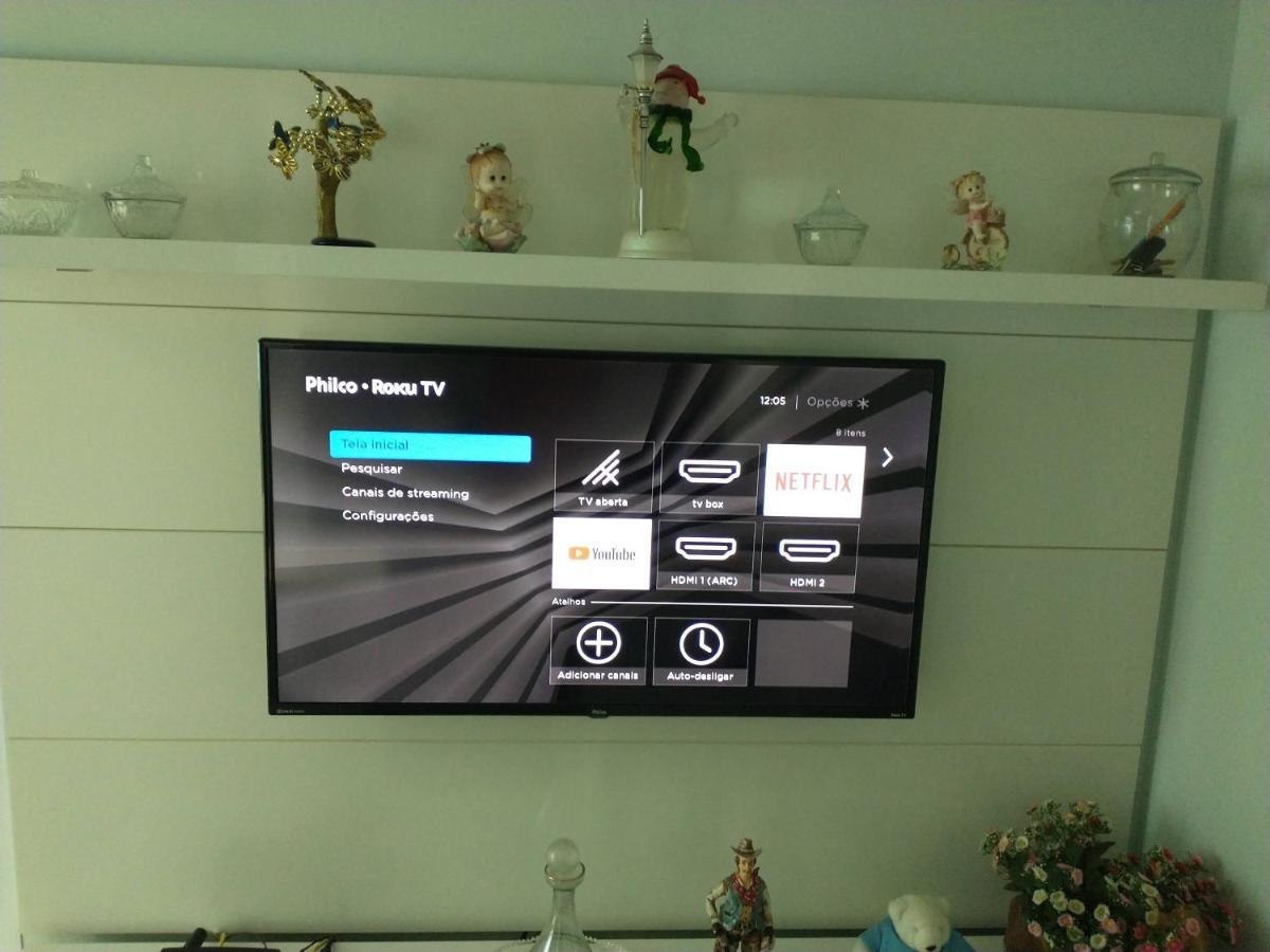 Apto Em Santos, Condominio Frente Ao Mar, Garagem, Internet 250Mb, Wifi E Netflix Gratis, Smart Tv, 1 Dorm Сантус Екстер'єр фото