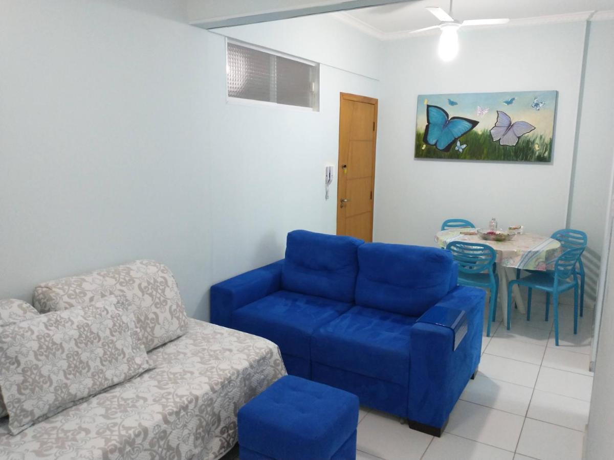 Apto Em Santos, Condominio Frente Ao Mar, Garagem, Internet 250Mb, Wifi E Netflix Gratis, Smart Tv, 1 Dorm Сантус Екстер'єр фото